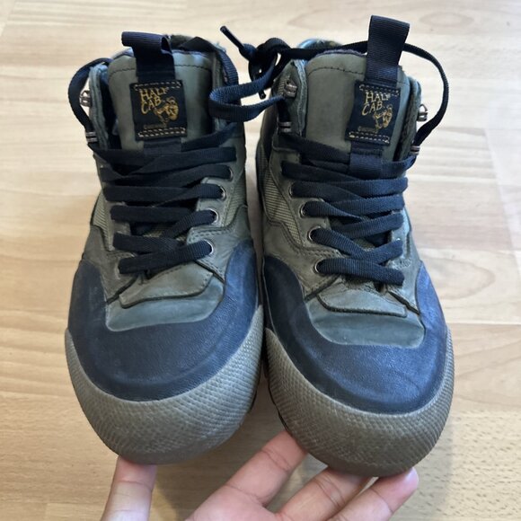 RARE Sz 8.5 - VANS MTE Half Cab GORETEX Cold Elements Hiker Olive Green